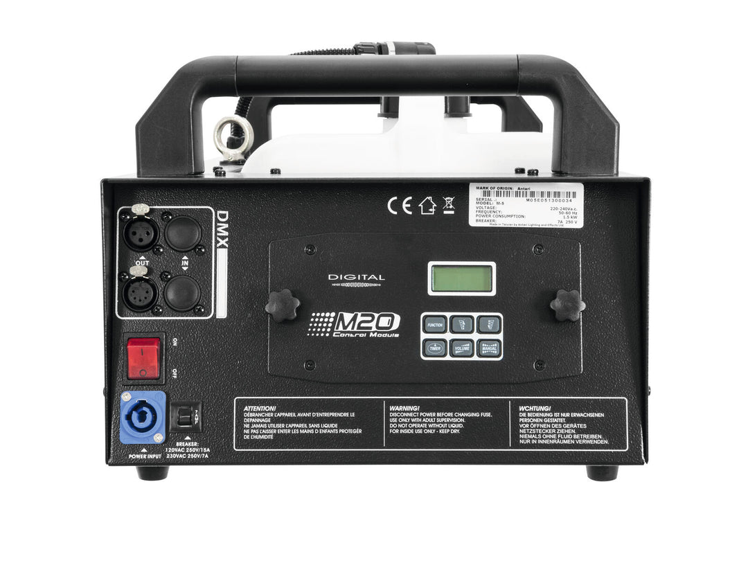 Antari M-5 Stage Fogger – Profesjonell 1500W røykmaskin med DMX og kontroller