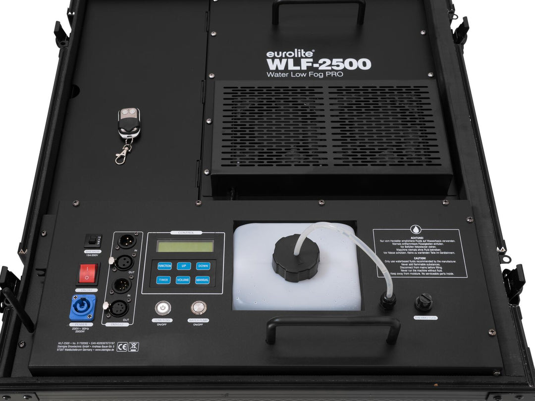 EUROLITE WLF-2500 vannbasert Low fog PRO