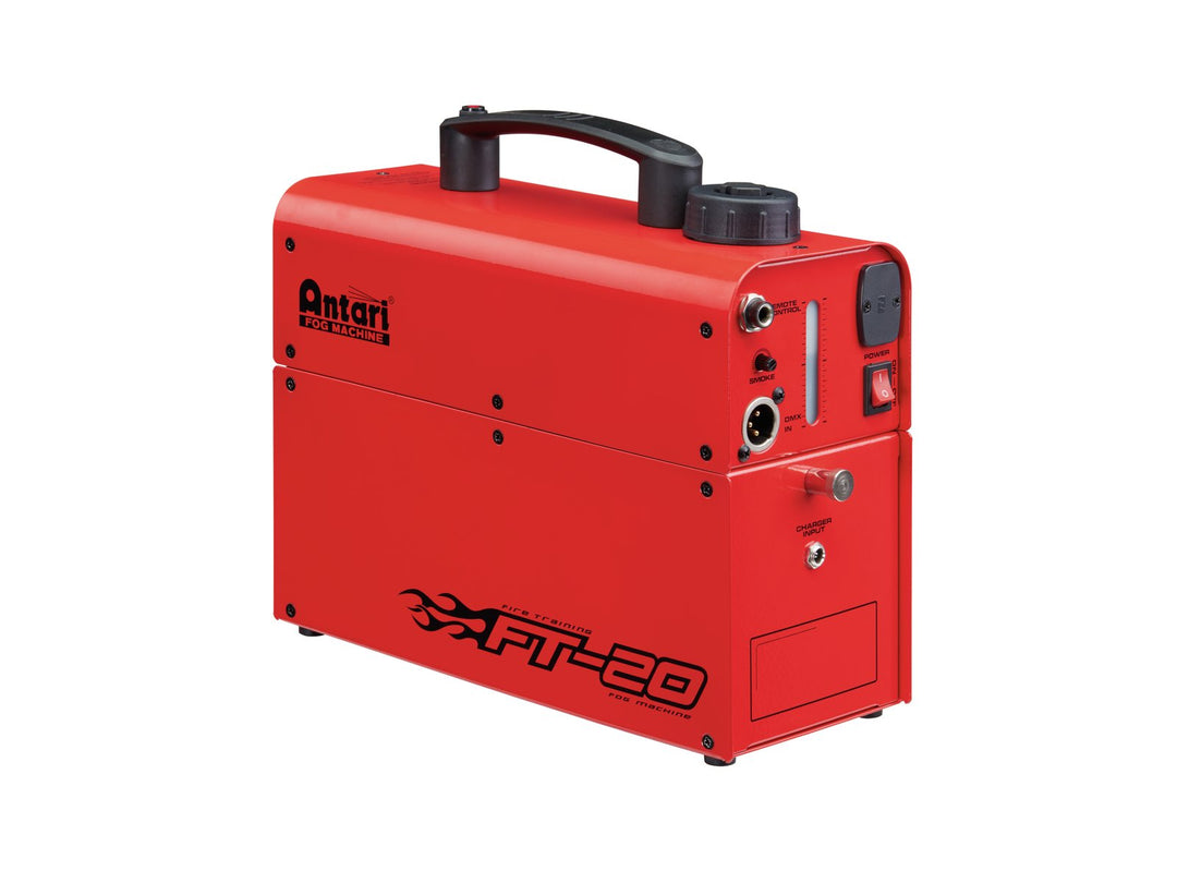 ANTARI FT-20X-B Mobil Røykmaskin (600W, Rød)