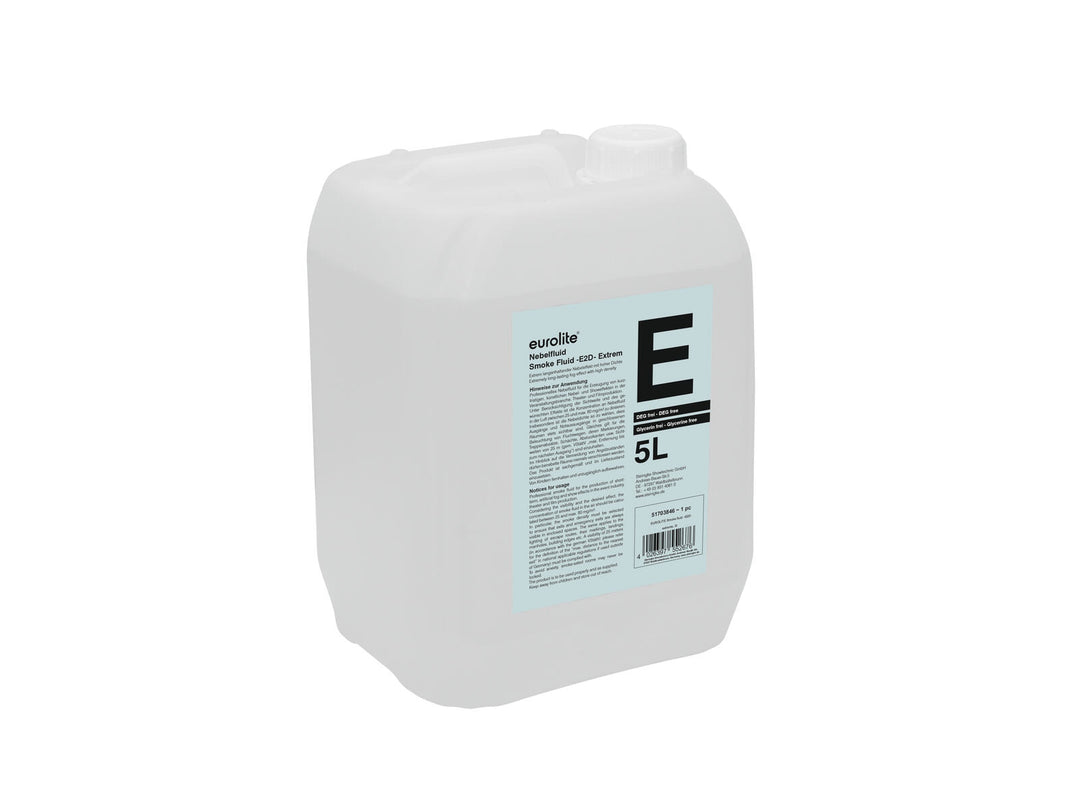 EUROLITE SMOKE FLUID -E2D- Extreme, 5l røykvæske