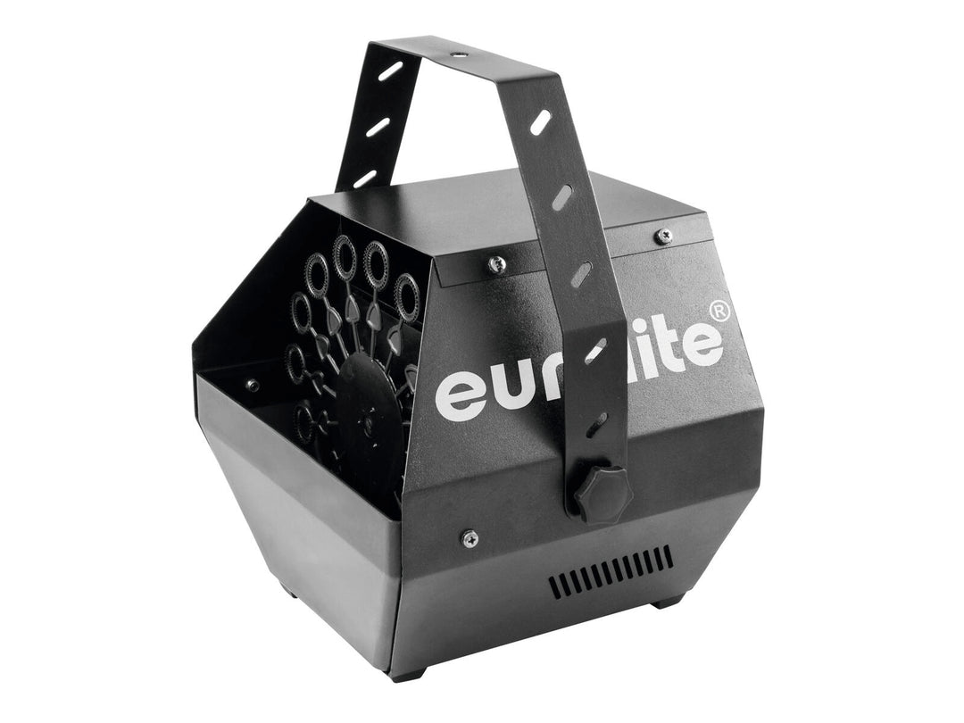 EUROLITE Set B-100 Boblemaskin svart DMX + Boblevæske 1 l