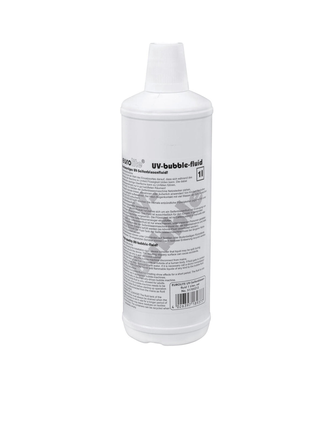 EUROLITE UV-boblevæske sett 3x1 l