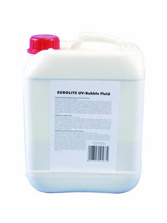 Eurolite såpeboblevæske (5L, UV-gul)