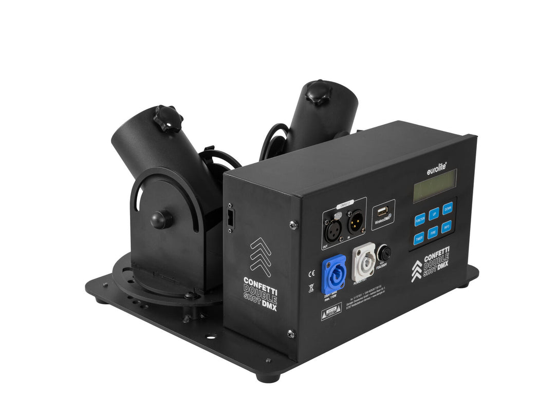 EUROLITE konfetti Double Shot DMX