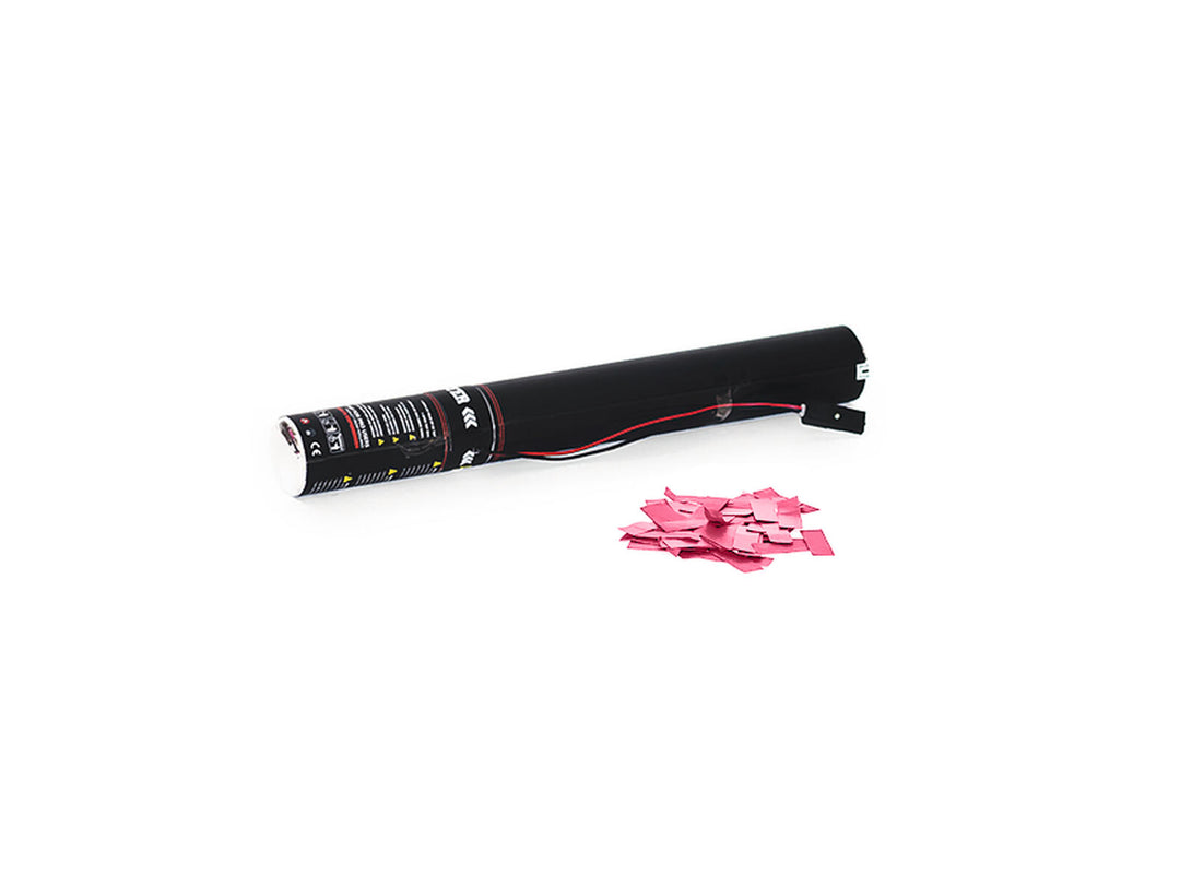 TCM FX elektrisk konfettikanon 50cm, pink