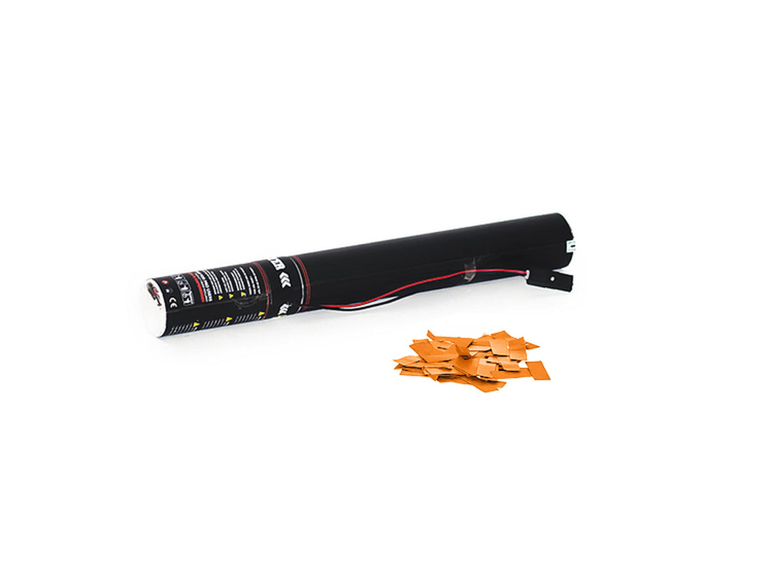 TCM FX elektrisk konfettikanon 50cm, oransje