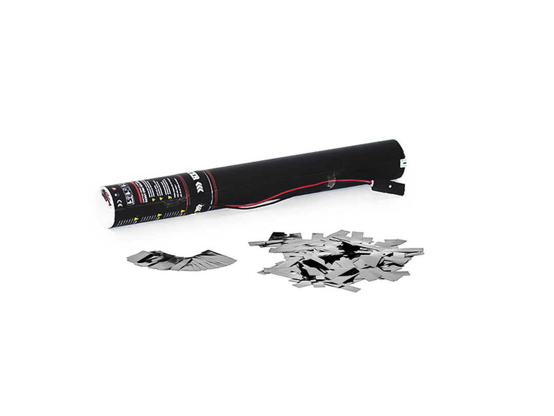TCM FX elektrisk konfettikanon 50cm, sølv