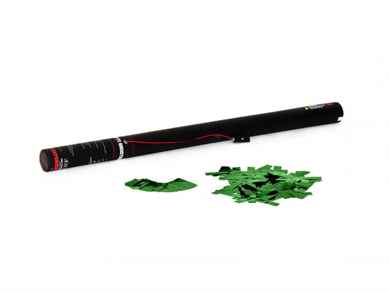 TCM FX Electric Confetti Cannon 80cm, grønn metallic