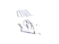 TCM FX Slowfall Confetti rektangulær 55x18mm, white, 1kg