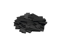 TCM FX Slowfall Confetti rektangulær 55x18mm, black, 1kg