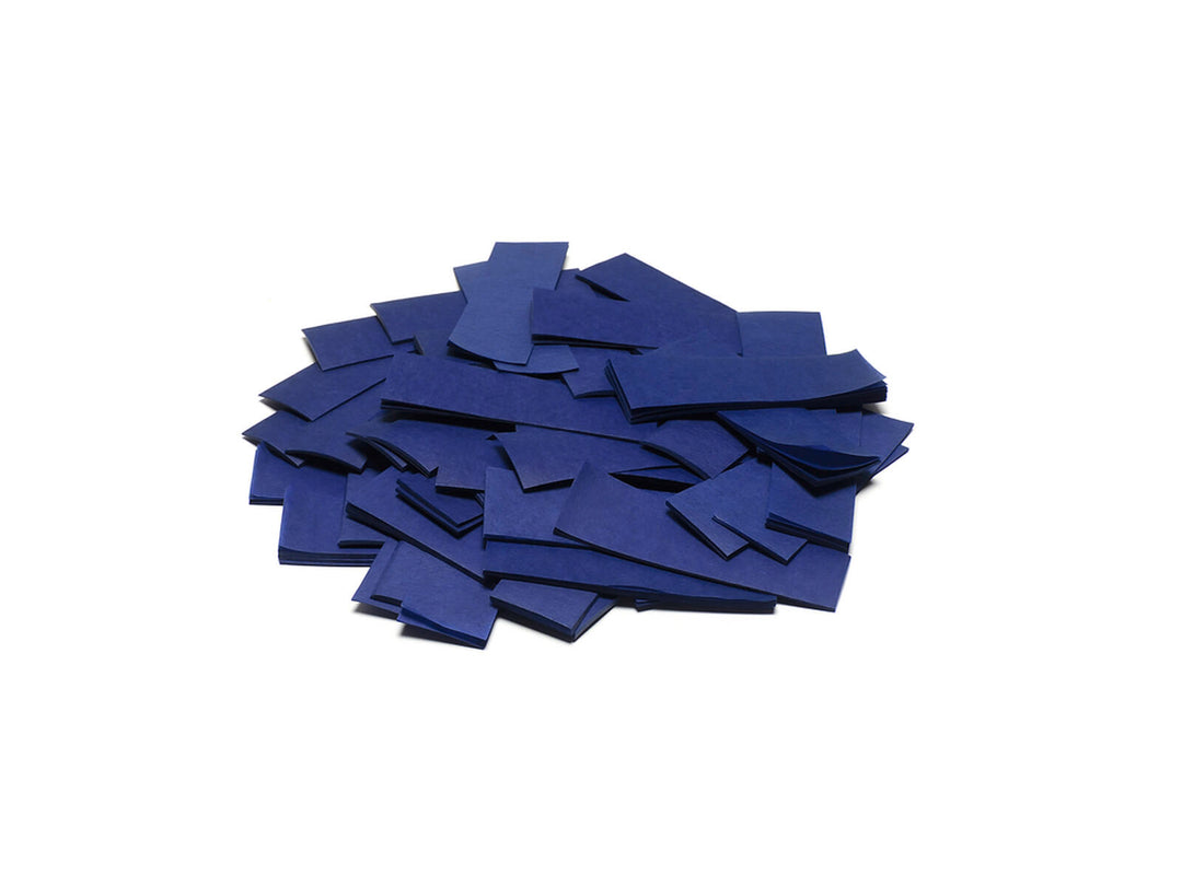 TCM FX Slowfall Confetti rektangulær 55x18mm, dark blå, 1kg