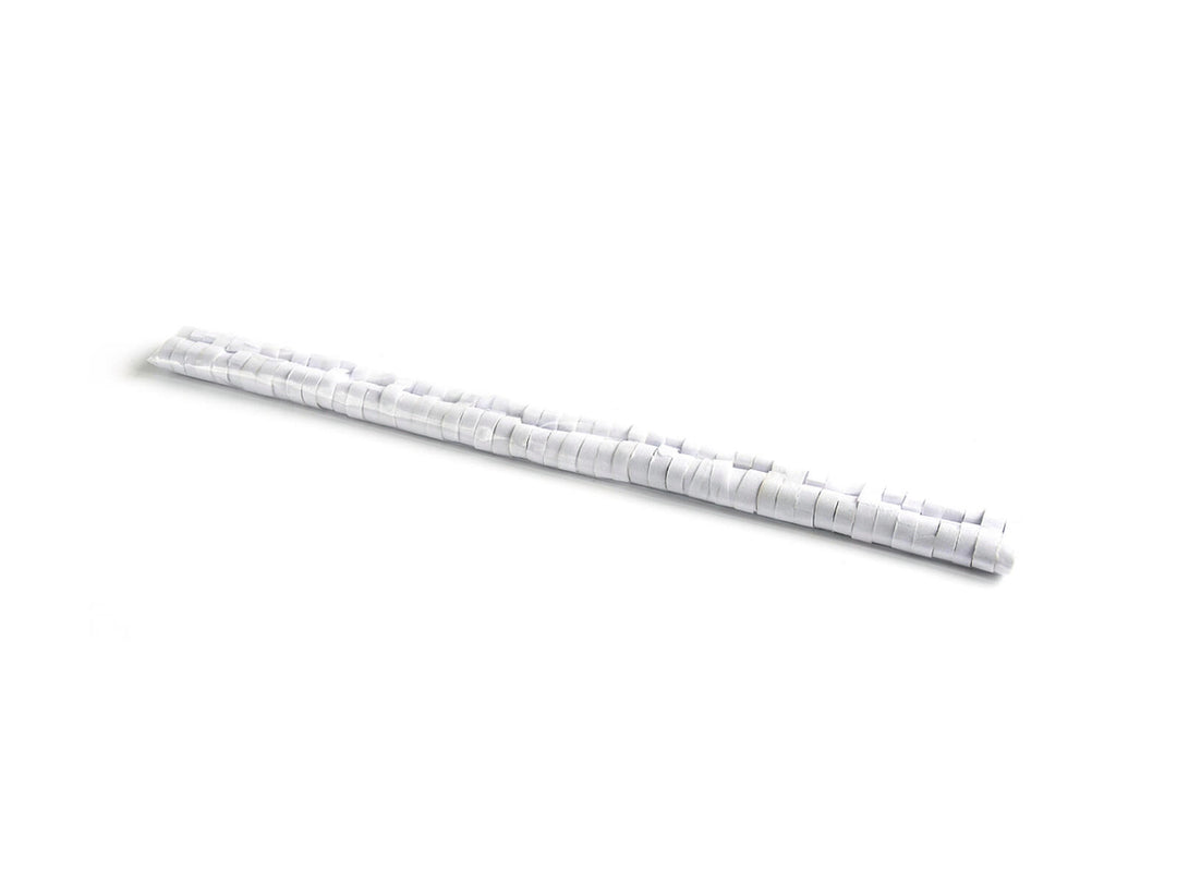 TCM FX Slowfall-streamere 5mx0.85cm, hvit, 100x