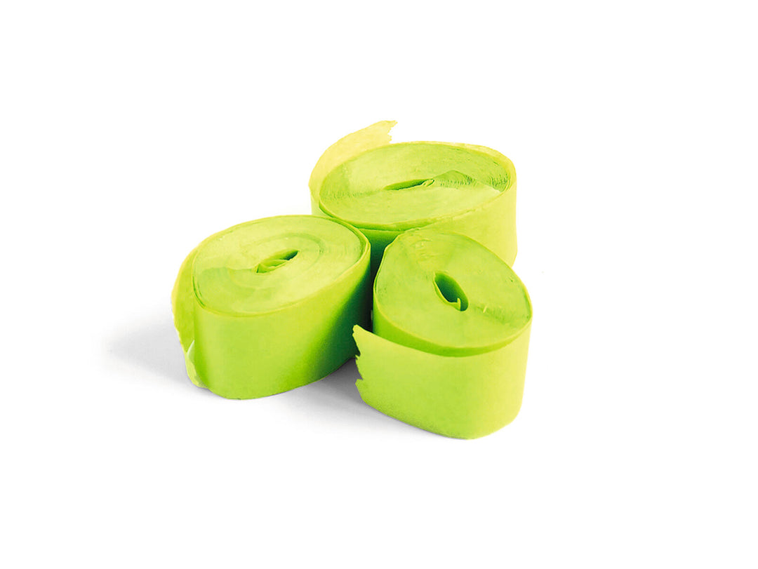 TCM FX Slowfall Streamers 10mx1.5cm, light grønn, 32x