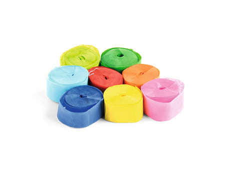 TCM FX Slowfall Streamers 10mx1.5cm, flerfarget, 32x