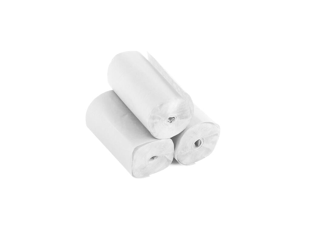 TCM FX Slowfall-streamere 10mx5cm, hvite, 10x