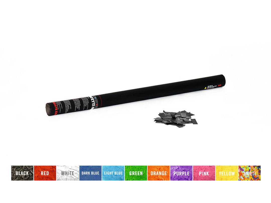 TCM FX håndholdt konfettikanon 80cm, svart
