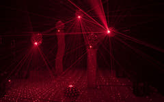 Eurolite B-40 LED laser beam (hvit)