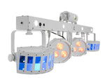 EUROLITE Set LED KLS Laser Bar FX Light Set white + BPS-3 Loudspeaker Stand white