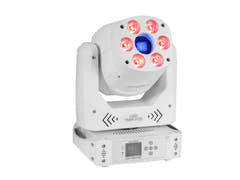 EUROLITE Sett 2x LED TMH-H90 Hybrid Moving Head Spot/Wash COB wh + Case