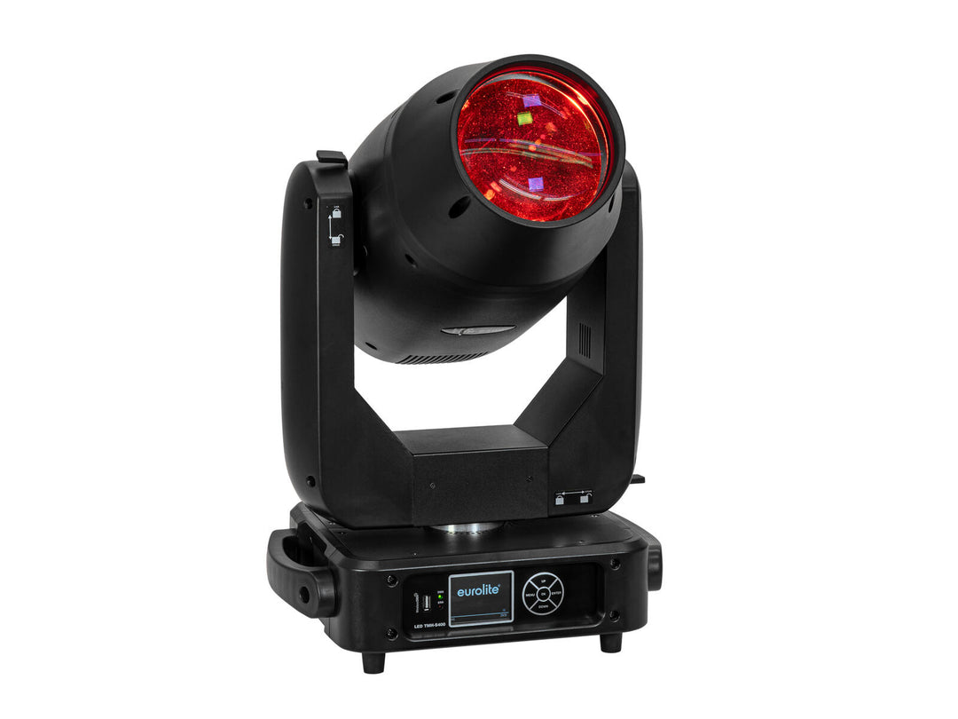 EUROLITE Set 2x LED TMH-S400 CMY + koffert med hjul