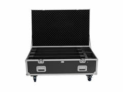 ROADINGER Flightcase PRO 4x LED BAR-8 SWING med hjul
