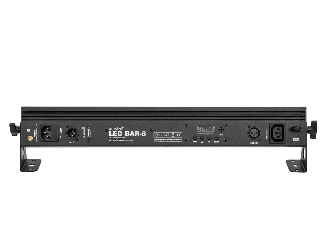 EUROLITE LED BAR-6 QCL RGB+WW Lysbjelke
