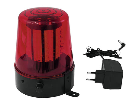 Eurolite Police Flasher (XL, rød)