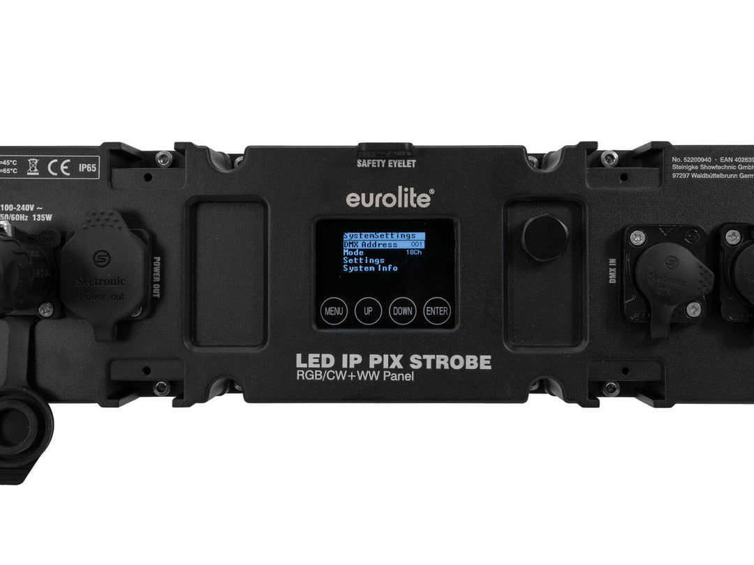 EUROLITE LED IP PIX strobelys RGB CW+WW