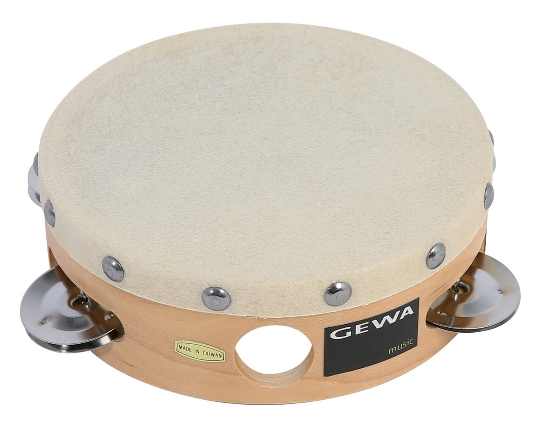 GEWA tamburin Traditional med skjell - 6"