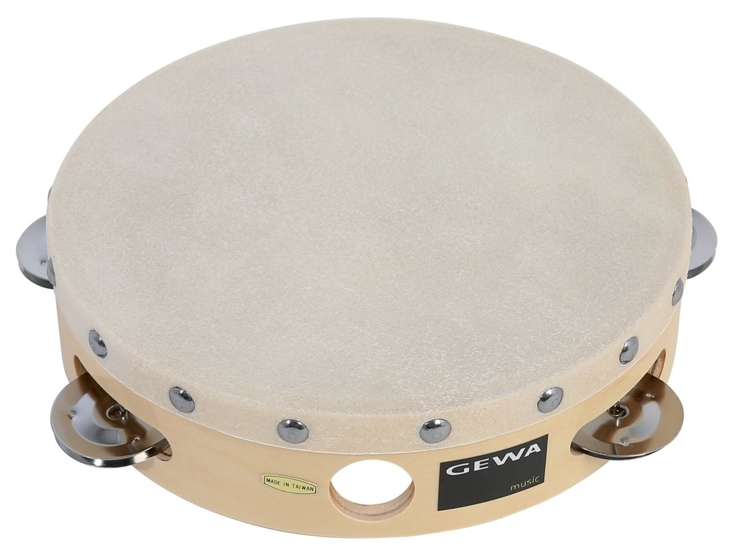 GEWA tamburin Traditional med skjell - 8"
