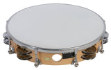 GEWA tamburin tradisjonell med skjell – 10"