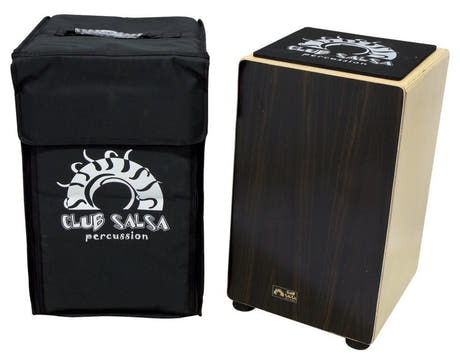 GEWA Club Salsa cajon i bjørk med front i ibenholt