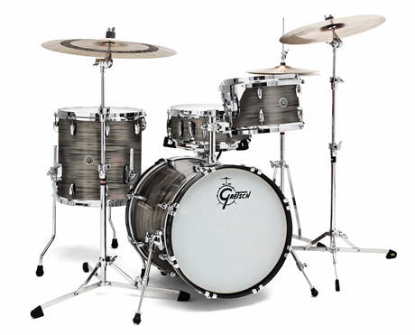 Gretsch USA Brooklyn gulvtam 16" x 14", Deep Marine Black Pearl
