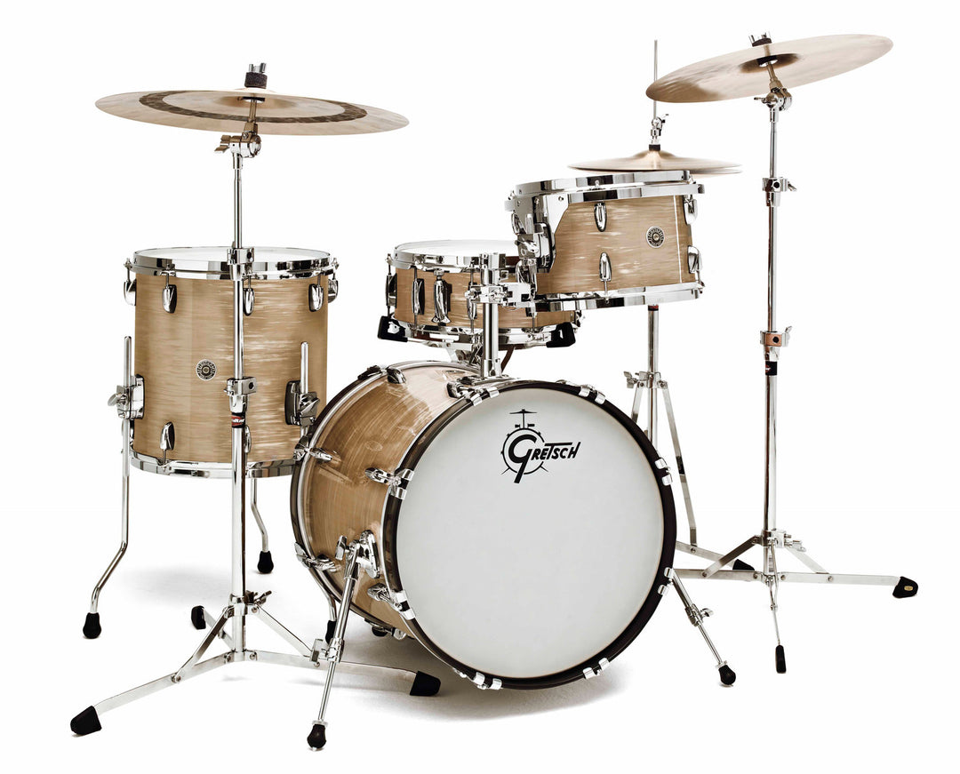 Gretsch basstromme USA Brooklyn - Creme Oyster