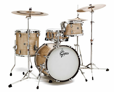 Gretsch USA Brooklyn basstromme 24" x 18", Cream Oyster