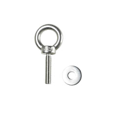 LD Systems 5430 M8 - ringskrue i rustfritt stål M8 x 30 mm inkl. skive