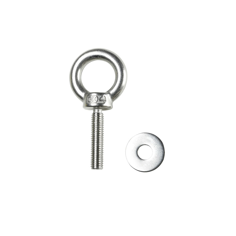 LD Systems 5430 M8 - ringskrue i rustfritt stål M8 x 30 mm inkl. skive