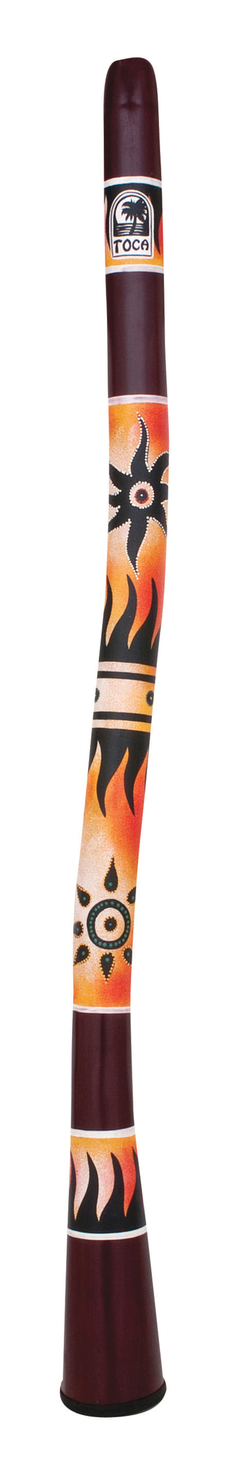 Toca World Perkusjon buede didgeridoos - Tropical Sun (DIDG-CTS)