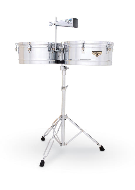 Latin Perkusjon Timbales Matador - Krom (M257)