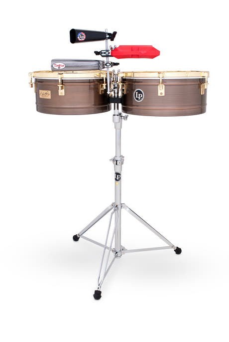 Latin Perkusjon Timbales Karl Perazzo - 14" & 15" (LP257-KP)