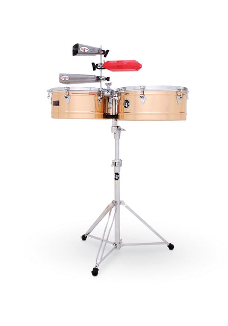 Latin Perkusjon Timbales Prestige bronse - 14"/15" (LP1415-BZ)