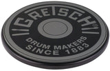 Gretsch øvepad 6" med silikongel, grå