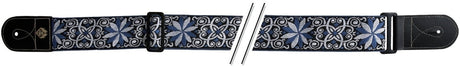 GEWA Gitarer-reimer F&S Folk Jacquard - Blå-hvit