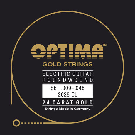 Optima 2028 CL Gold elgitarstrenger, custom light