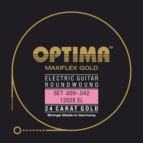 Optima 12028 EL Gold Maxiflex-strenger til elektrisk gitar, extra light