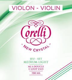 Corelli Fioliner-strenger New Crystal - 3/4-sett (3700M)