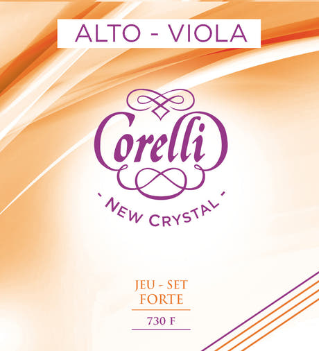 Corelli strenger for bratsj New Crystal - Forte (730F)