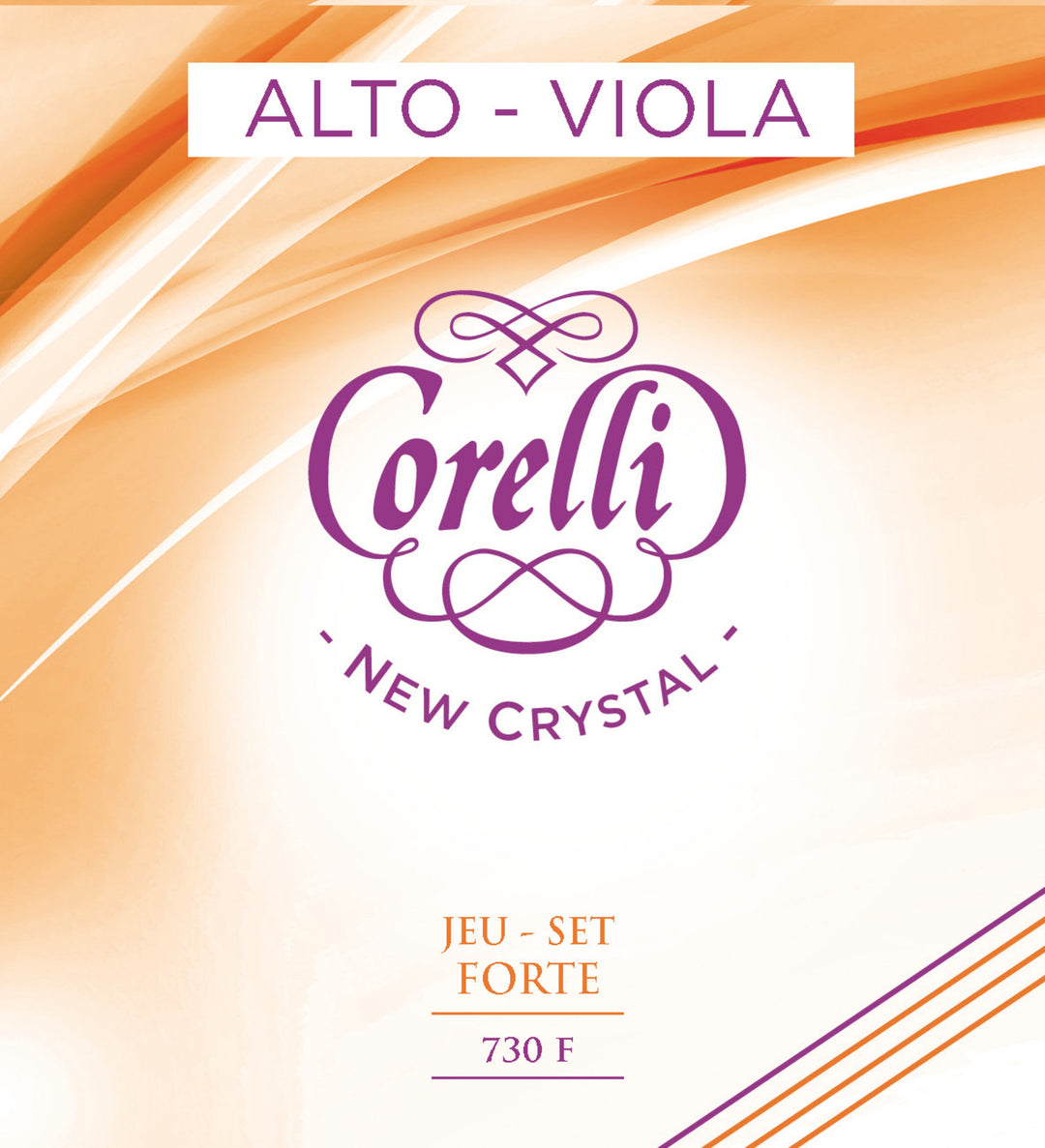 Corelli strenger for bratsj New Crystal - Forte (730F)
