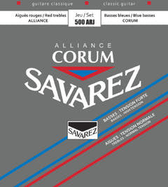Savarez strenger til klassisk Gitarer Alliance Corum - sett (500ARJ)