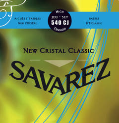 Savarez strenger til klassisk gitar New Cristal Classic - Sett høy (540CJ)